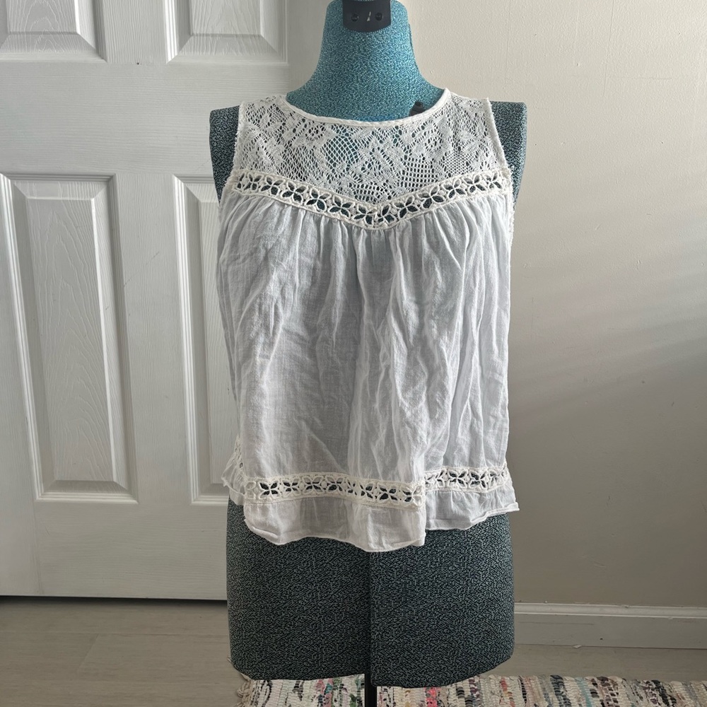 Pacsun White flowy top